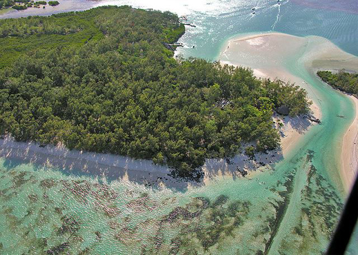 ile aux cerfs mauritius